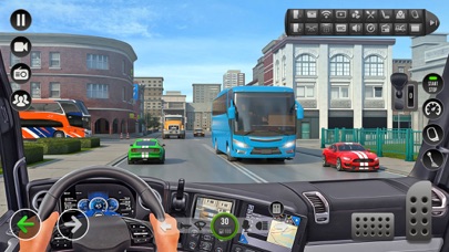 #1 bus driving sim games pro + Screenshot