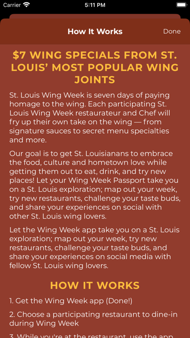 St. Louis Wing Week Screenshot