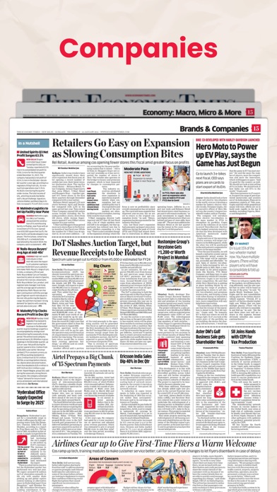 Economic Times Newspaper App Screenshot