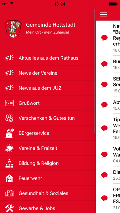 Gemeinde Hettstadt Screenshot