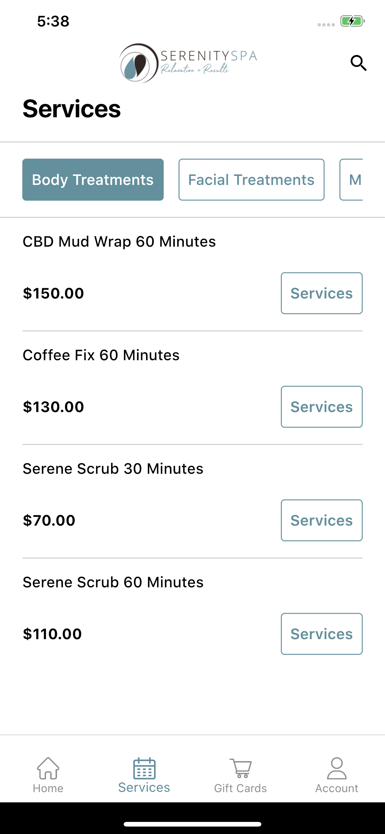 Serenity Spa Mobile