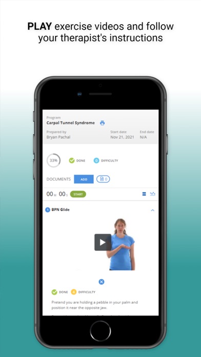 ET Exercise Therapy Screenshot