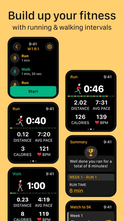 Watch to 5K－Couch to 5km plan screenshot-3