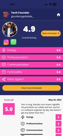 Game screenshot Rate My Promoters apk