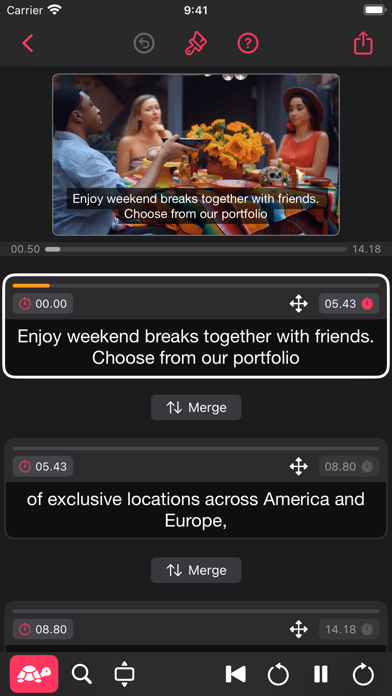 Captionista: Video Subtitles Screenshot