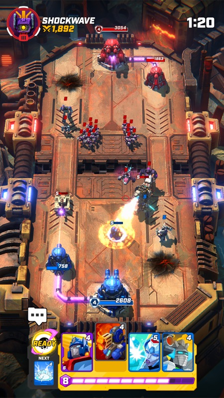 TRANSFORMERS: Tactical Arena screenshot 1