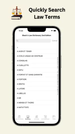 Game screenshot Law Dictionary & U.S Code apk