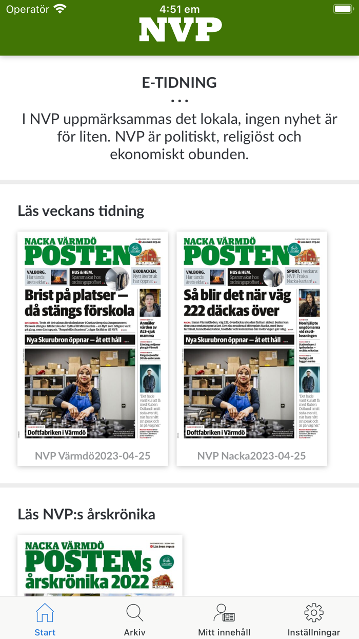 Nacka Värmdö Posten e-tidning