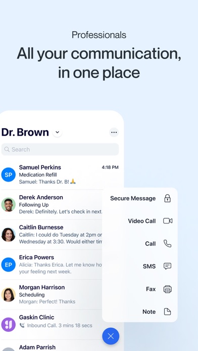 Spruce: Medical Communication Screenshot