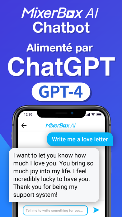 Screenshot #1 pour MixerBox AI:Chat AI Navigateur
