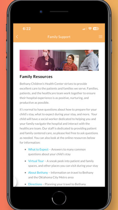 Bethany Children’s Screenshot