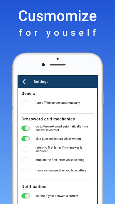 Mini Crossword Daily Puzzles Screenshot