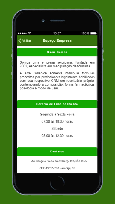 ARTE GALÊNICA Screenshot