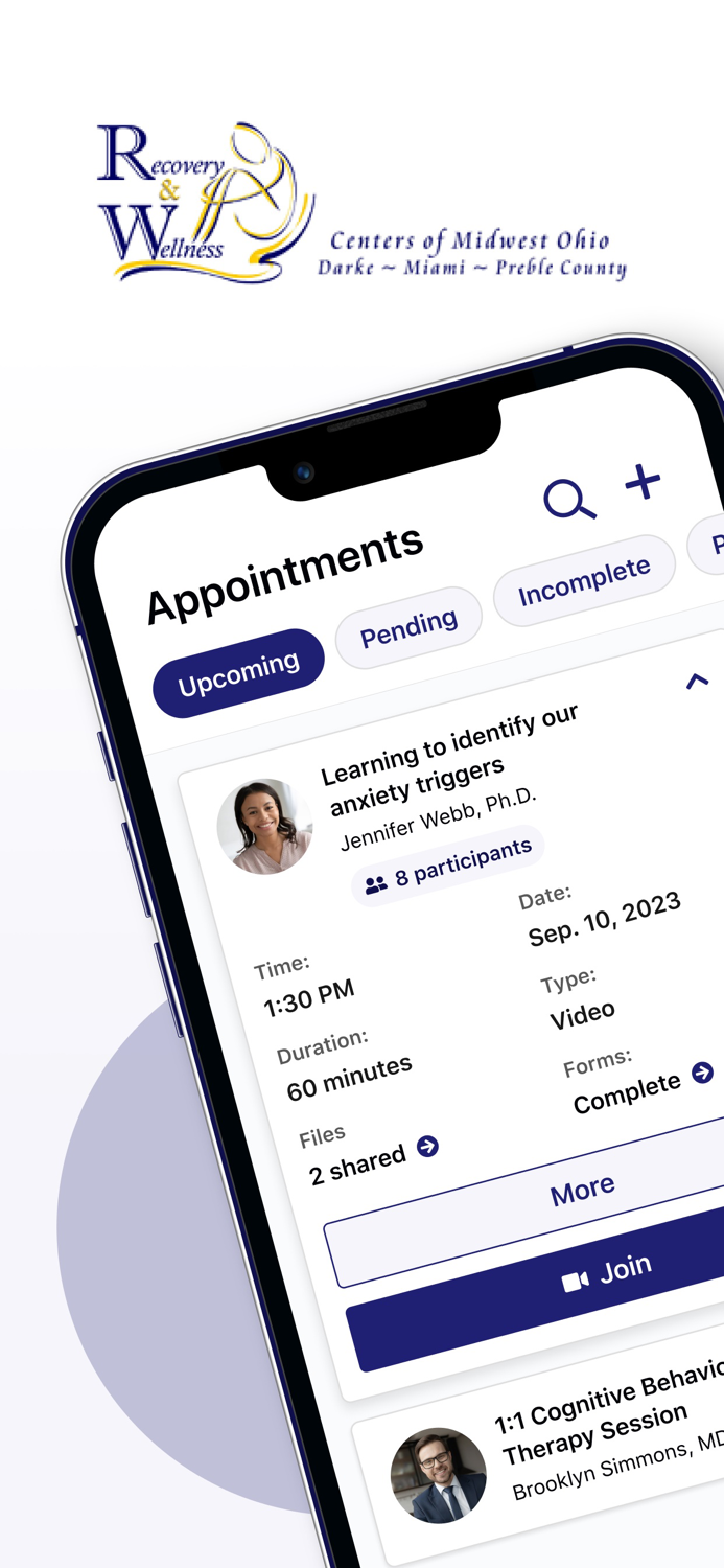 Recovery and Wellness Portal