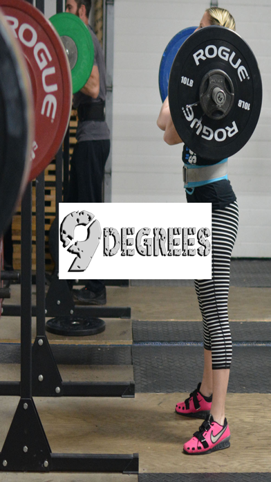 9 Degrees Fitness App Screenshot