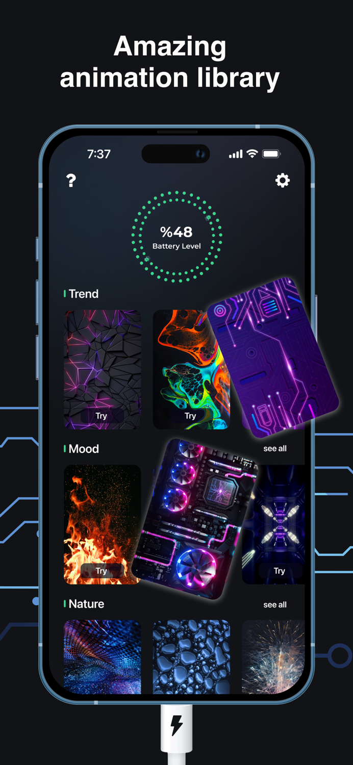 Charging Animation Wallpapers