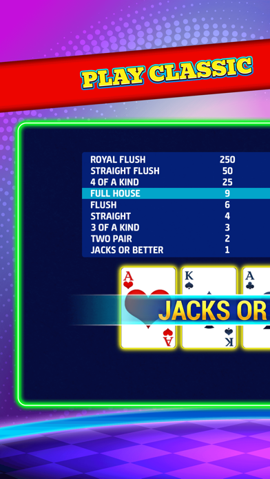 Video Poker X — Classic Casino Screenshot