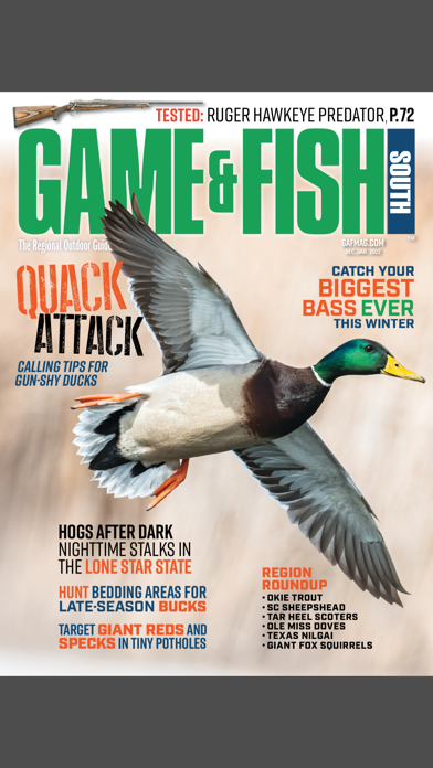 Game & Fish Magazine Screenshot