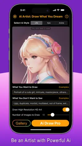 Game screenshot Ai Artist: Draw What You Dream mod apk