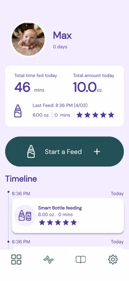 Game screenshot nfant Thrive Tracker App apk