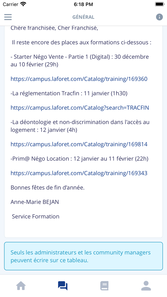 #2. Campus Laforêt (iOS) 由: Squarance SAS