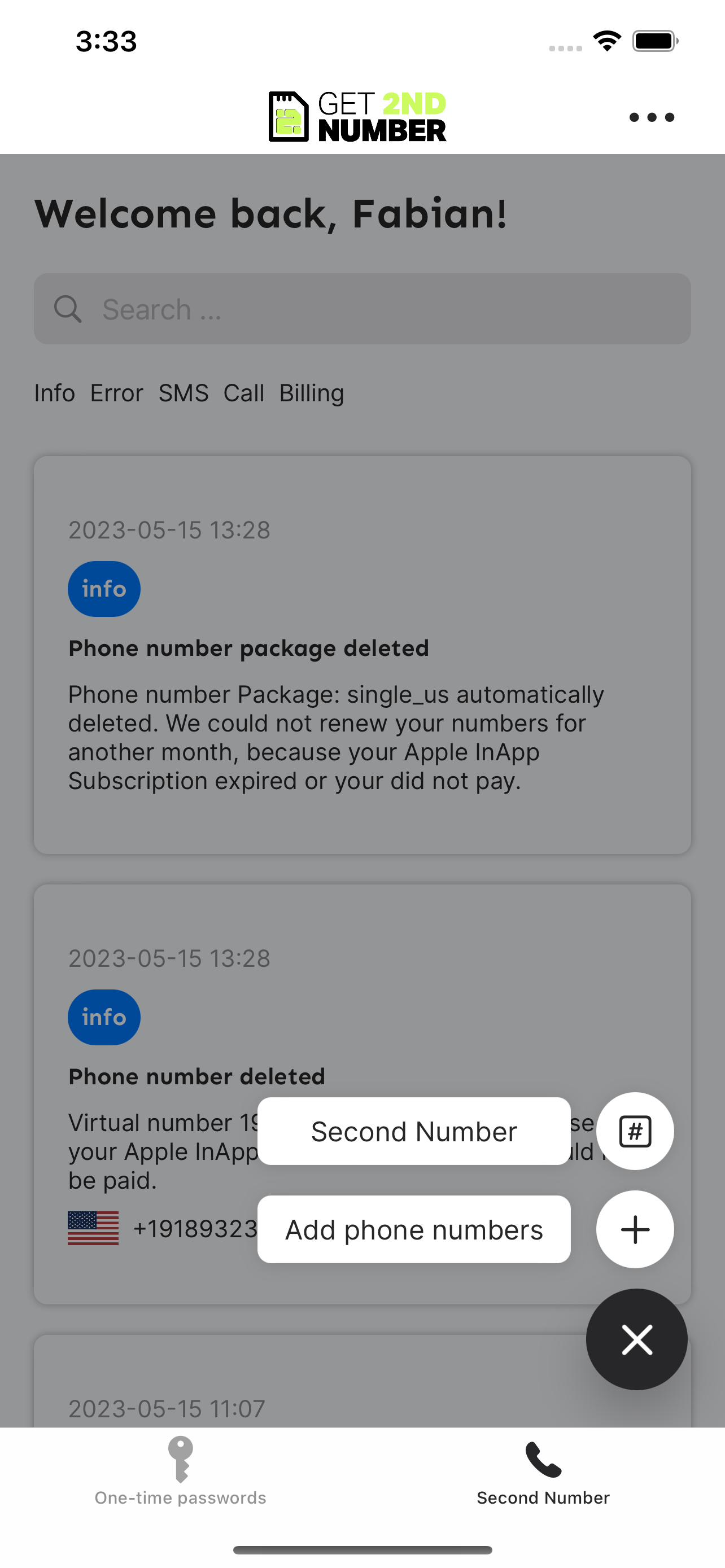 Get Second Number