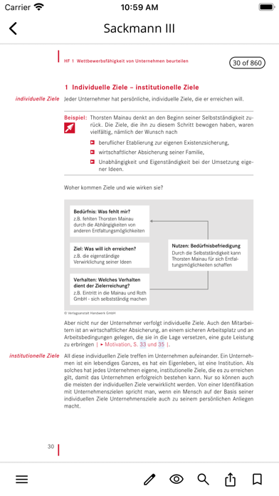 Sackmann digital Screenshot