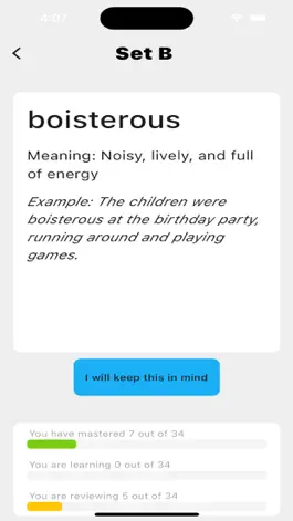 Game screenshot GRE Vocab Flashcard hack