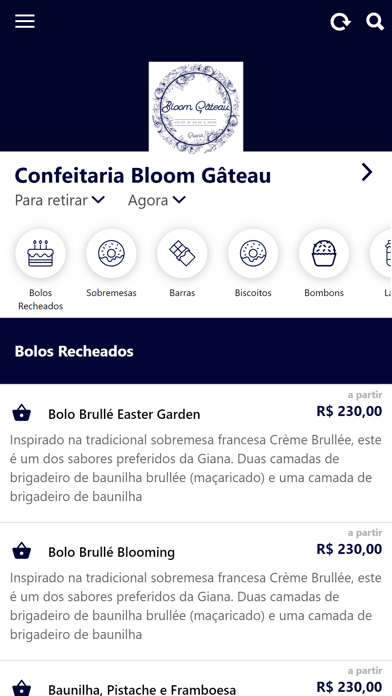 Confeitaria Bloom Gâteau Screenshot
