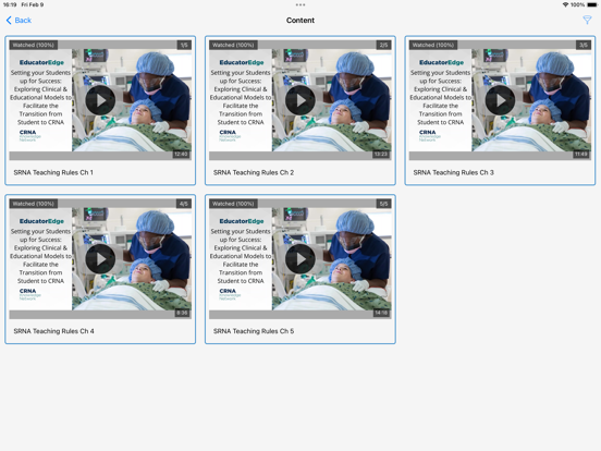 AANA Education Edge iPad screenshot 5 - Education app