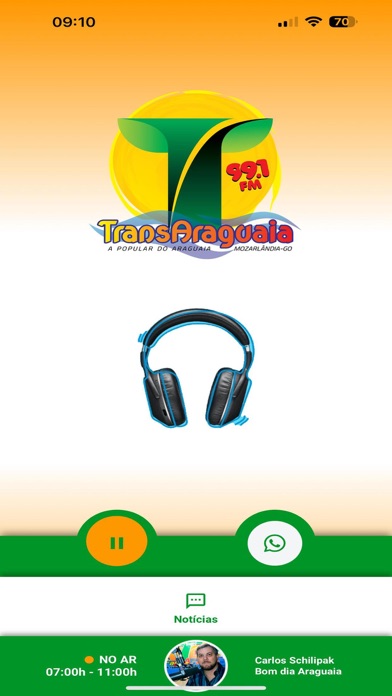 Transaraguaia FM - 99.1 FM Screenshot
