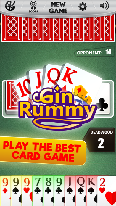 Gin Rummy * The Best Card Game Screenshot