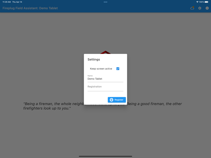 Fireplug Field Assistant