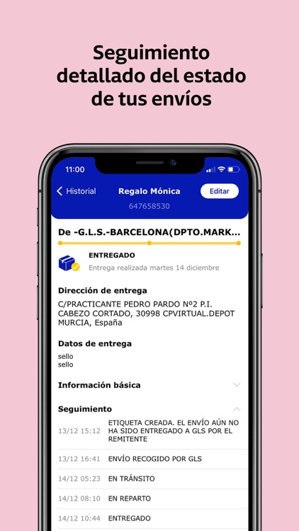 GLS - Envía y recibe paquetes screenshot-6