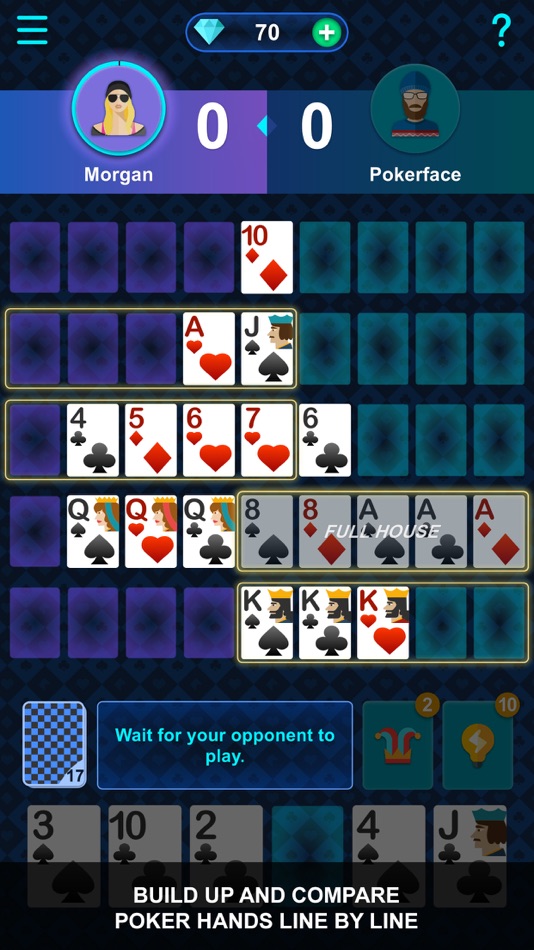 #4. Poker Duel - Card Game (iOS) Bởi: IsCool Entertainment