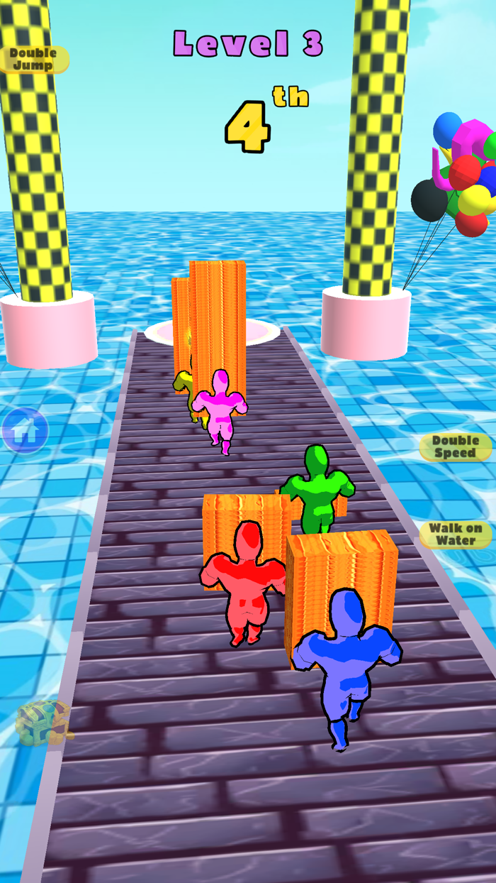 Tricky Runner Shortcut Race