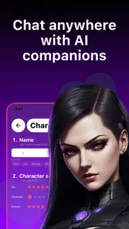 character ai: dream girlfriend iphone screenshot 2