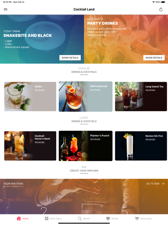 Screenshot #5 pour Cocktail Land