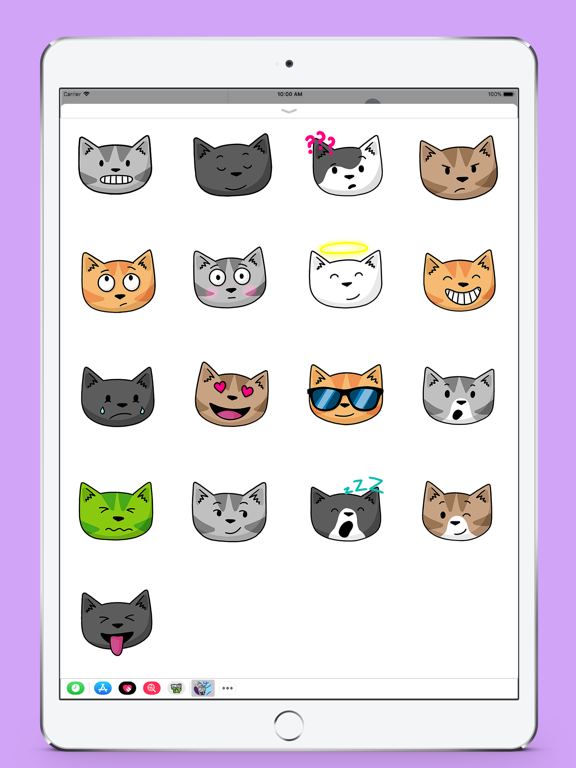 Screenshot #6 pour Doodlecats: Catmojis
