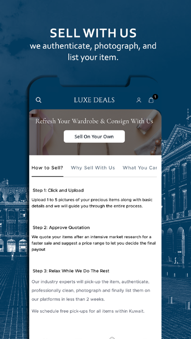 LUXE DEALS Screenshot