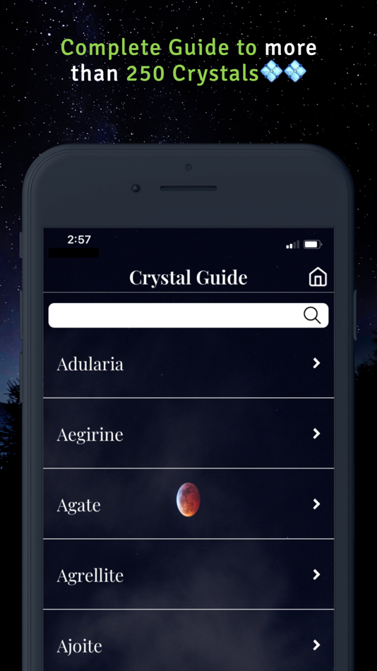 #2. Crystal Guide: Stones, Rocks (iOS) By: Payal Seth