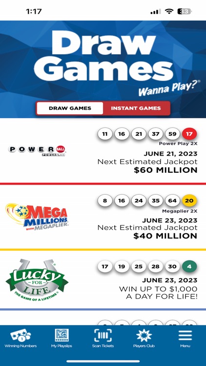 DE Lottery Players Club