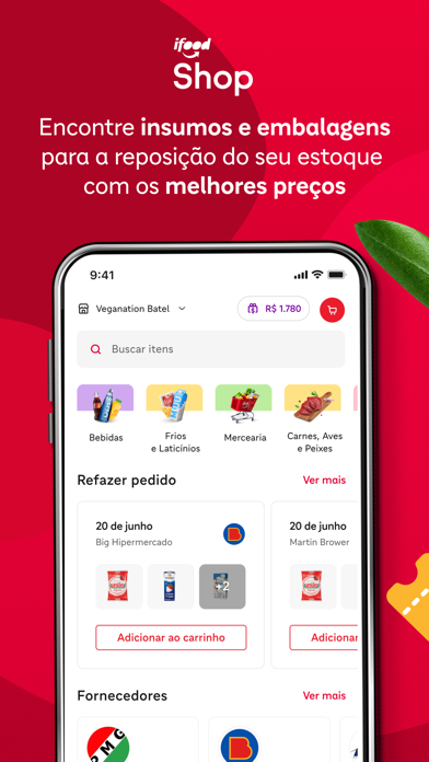 iFood Shop Screenshot