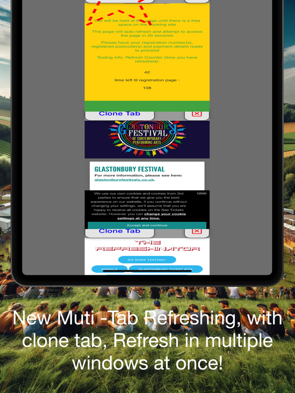 Refreshinator - Auto Refresh iPad app afbeelding 3
