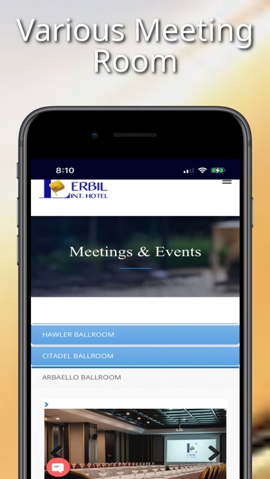 Erbil International Hotel Screenshot