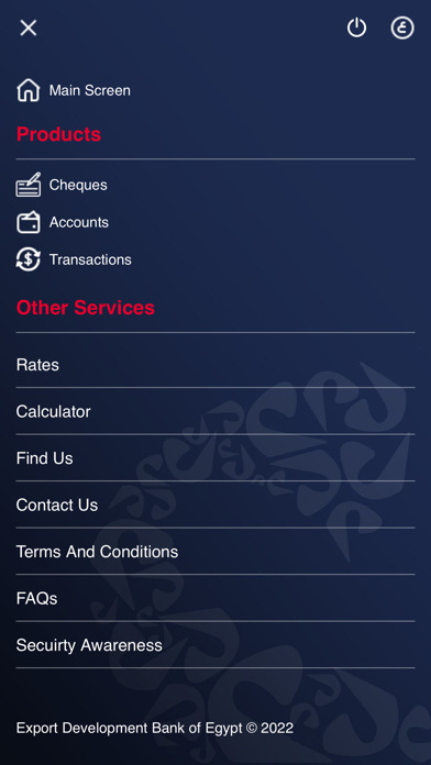 EBank Mobile Banking Screenshot