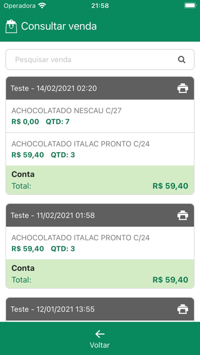 MyVendas Screenshot