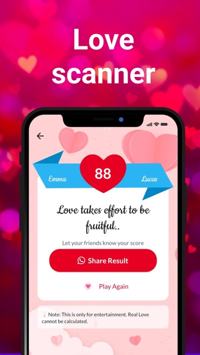 Love Tester: Real Love Test Screenshot