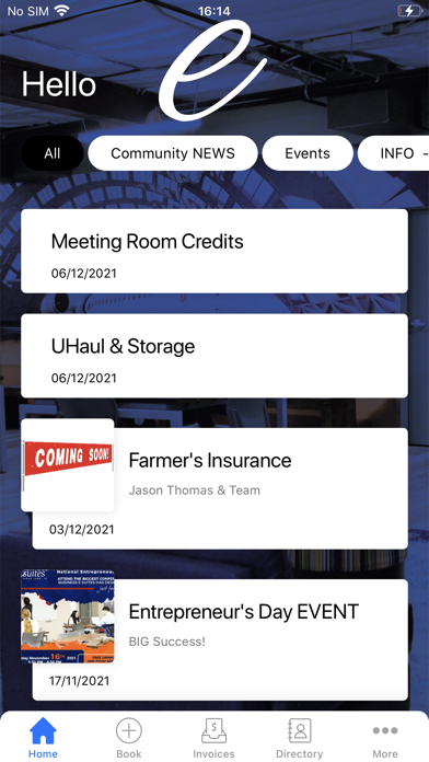 Business E Suites Screenshot
