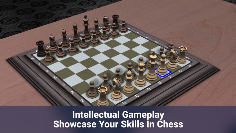 #3. Chess 3D. (iOS) 由: M SQUARE